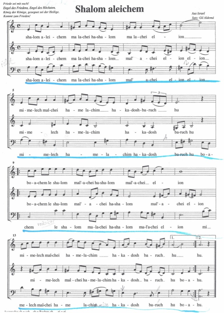 Shalom Aleichem shalom aleichem