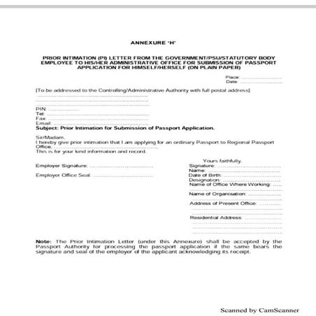 Kerala government -Procedure for applying passport to government ...