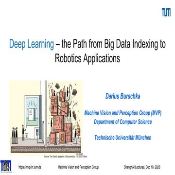 Deep Learning - a Path from Big Data Indexing to Robotic Applications ...