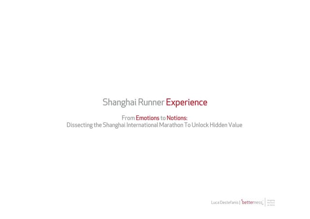 Shanghai Runner Experience