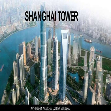 Shanghai tower(Sustainability specifications )