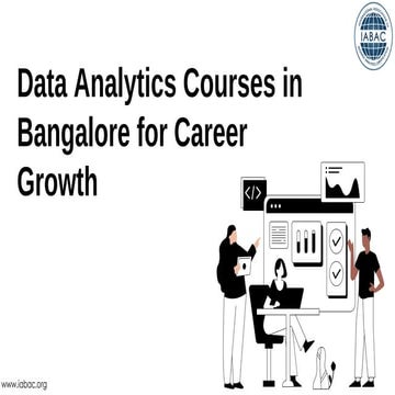 Data Analytics Courses in Bangalore for Career Growth | IABAC