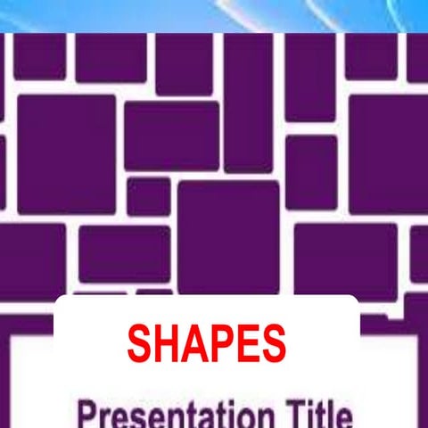 Shapes ppt