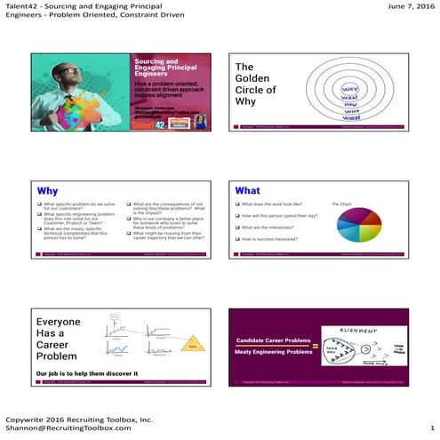 Shannon  Anderson  sourcing and engaging principal engineers