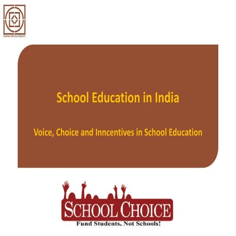 Shantanu gupta .voice & choice in school education