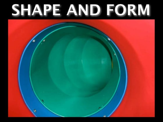 Basic art lesson shape and form | PPT