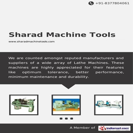 Sharad machine-tools