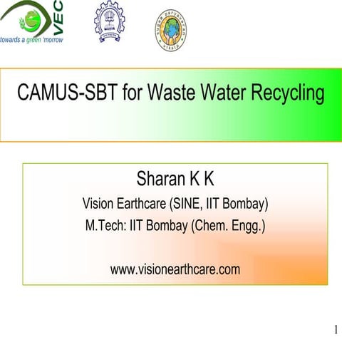 SBT: For Lakes Bioremediation | PDF