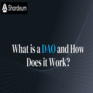 What is a DAO and How Does it Work?