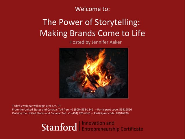 The Power of Storytelling: Making Brands Come to Life