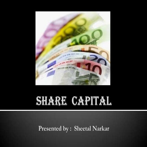 Share capital