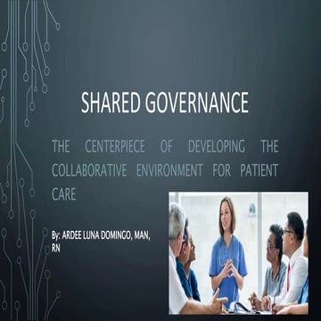 Shared governance (Ardee L. Domingo)
