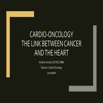 What Cancer Patients Need to Know about Cardio-Oncology
