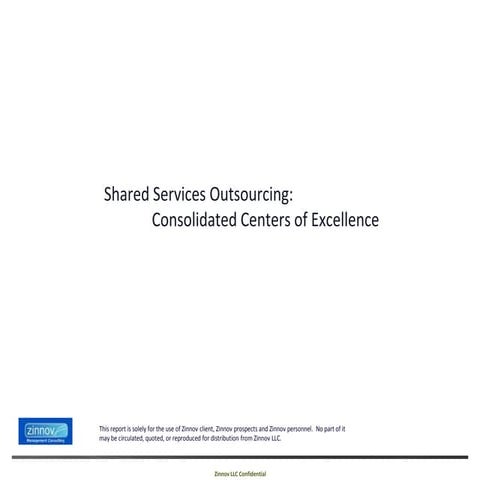 Multi-function Shared Services center - an emerging trend