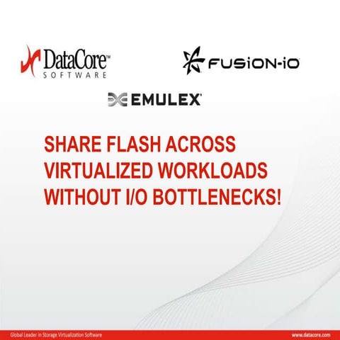 Linked in Twitter Facebook Google+ Email Embed Share Flash Across Virtualized...