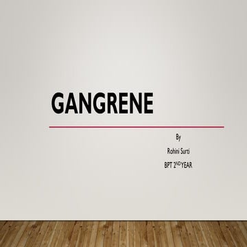 Gangrene-Pathology 