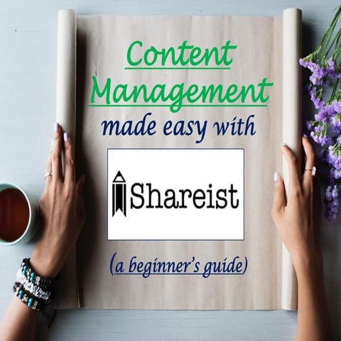 Shareist tutorial for Beginners