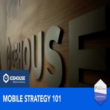 Mobile Strategy 101