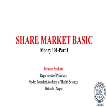 Share market basic