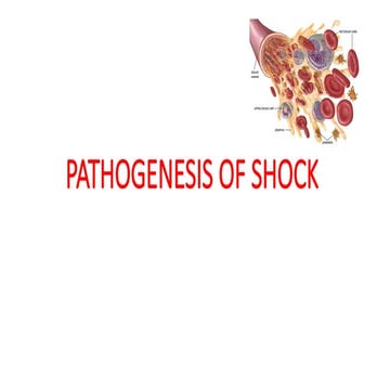 Share PATHOGENESIS OF SHOCK in medicine.pptx