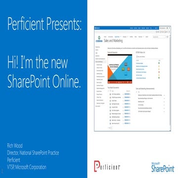 SharePoint Online: New & Improved