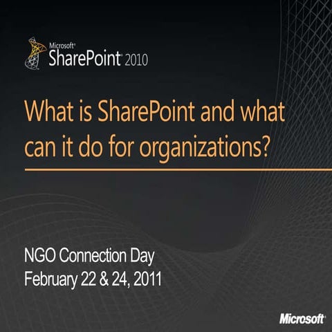 Microsoft Sharepoint 2010 by Mr. Johnny Benitez
