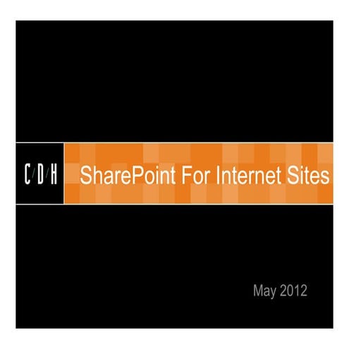 Why Consider SharePoint for Your Internet Site