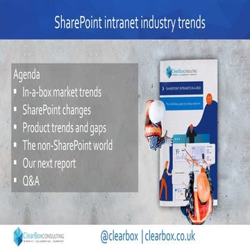 Share point intranet industry trends