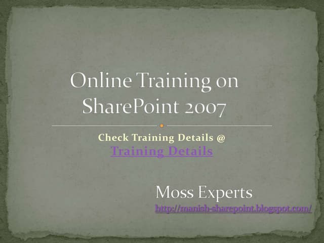 Share Point Object Model