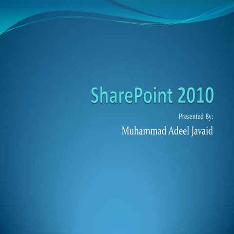 Share point presentation