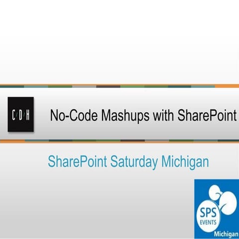 Dynamic no-code mashups in SharePoint 2010 and 2013