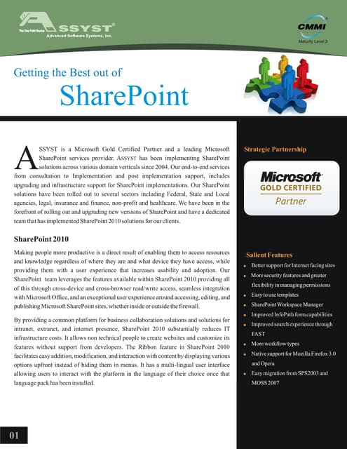 Share Point Services Brouchure