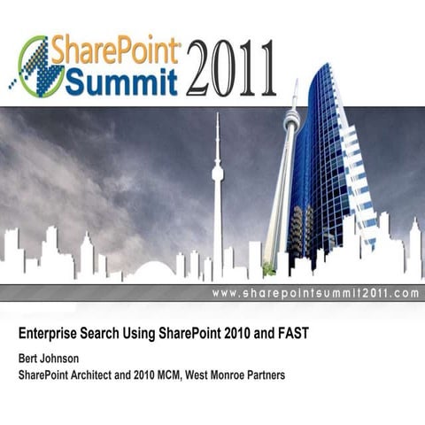 Enterprise Search Using SharePoint 2010 and FAST