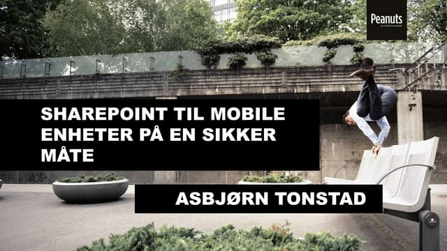 Sharepoint til mobile enheter på en sikker måte