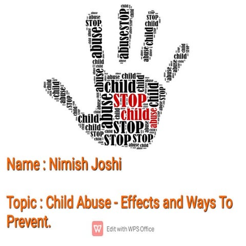 Child Abuses and Preventions 