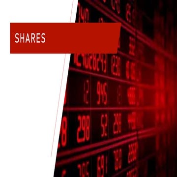 Shares & it's types 