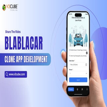 Blablacar Clone - Carpooling App Development
