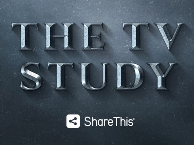 ShareThis TV Study