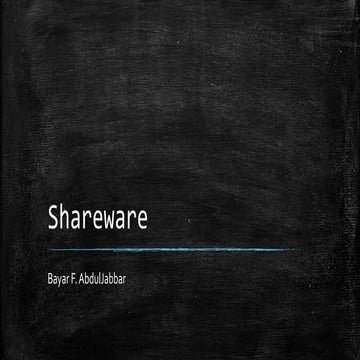 Shareware