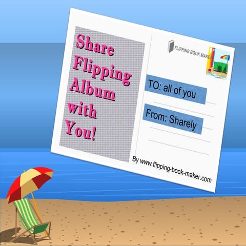 Share your flipping album with your friends