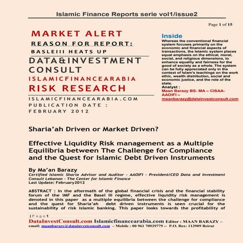 Shariaaormarketdriven