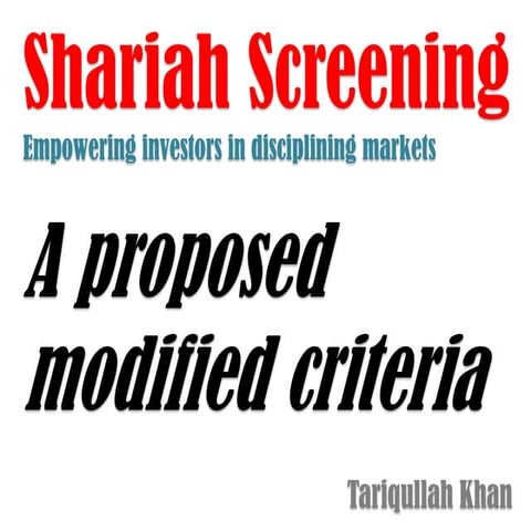 Shariah and ethical screening in Islamic finance in the light of environment, human rights and child labor