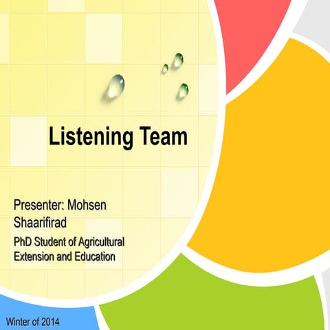 Active Learning - Listening Team