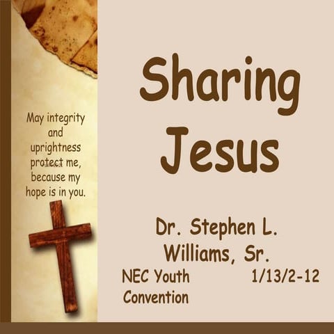 Sharing Jesus Through Social Media