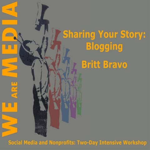 Sharing Your Story.Blogging