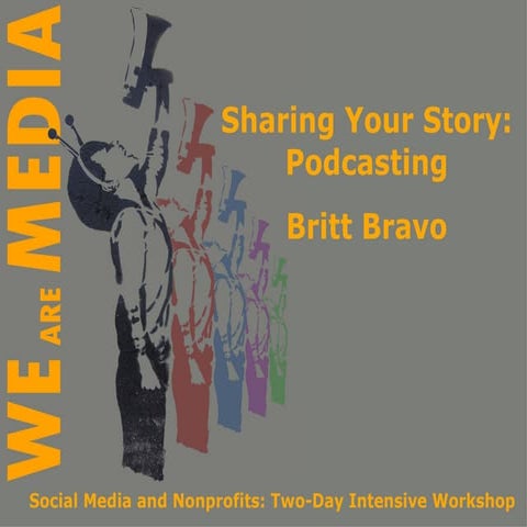 Sharing Your Story.Podcasting