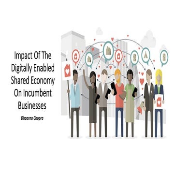 Sharing economy Study and Report by Dhaarna
