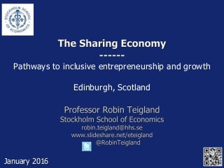 The Sharing Economy