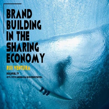 Brand Building in the Sharing Economy