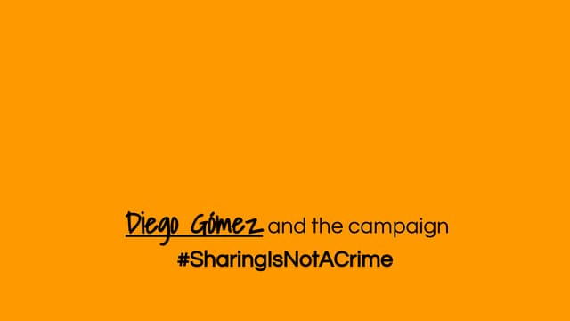 Sharing is not a crime - Maria Juliana Soto - OpenCon 2016